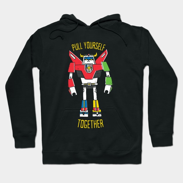 Pull Yourself Together Hoodie by DinoMike